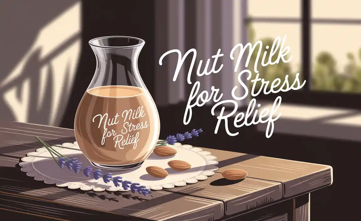 Nut Milk for Stress Relief