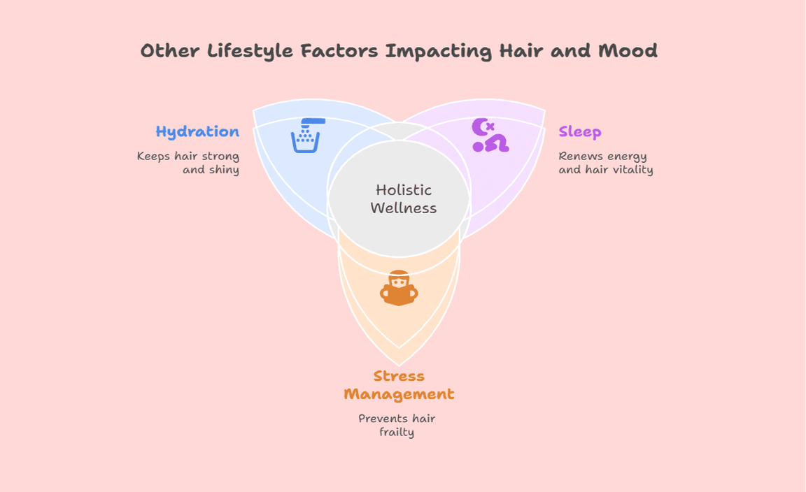 Other Lifestyle Factors Impacting Hair and Mood