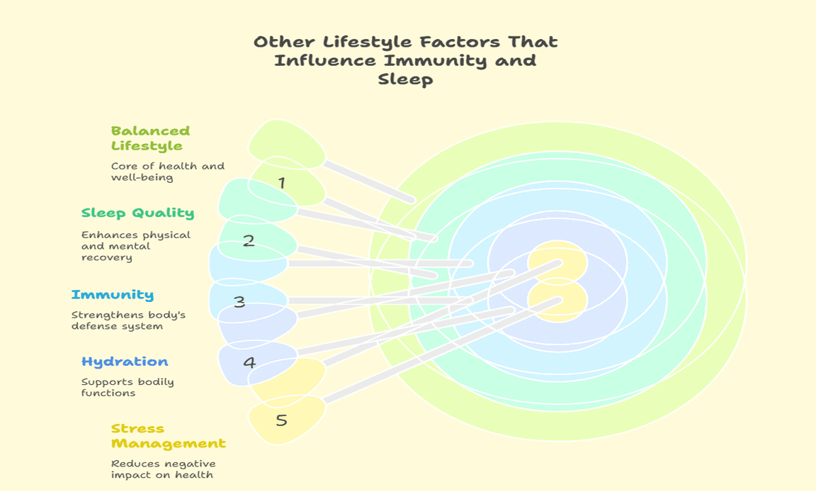 Other Lifestyle Factors That Influence Immunity and Sleep
