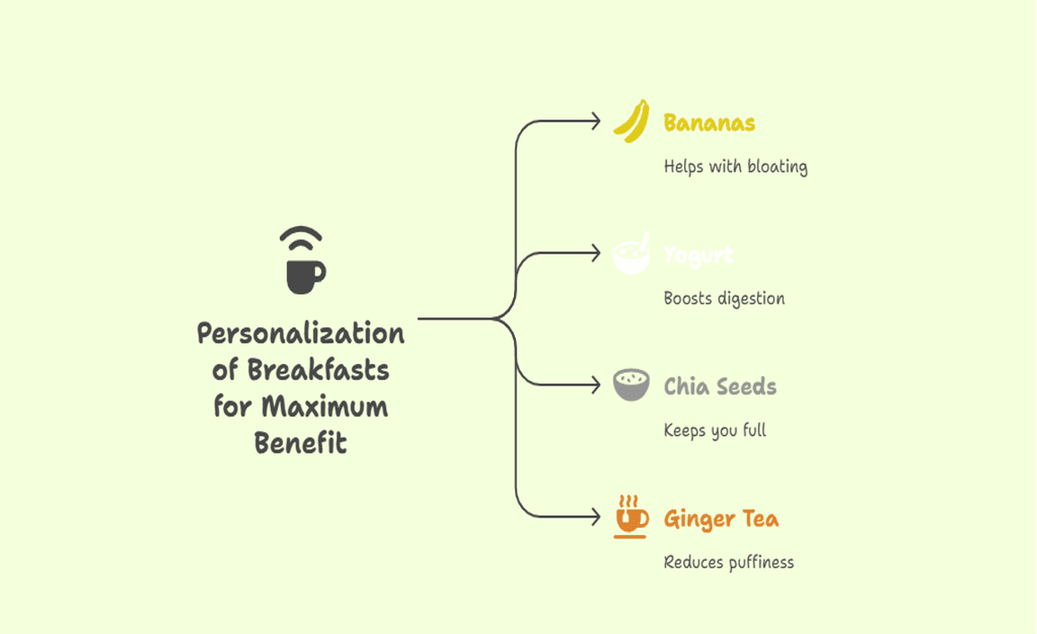 Personalization of Breakfasts for Maximum Benefit