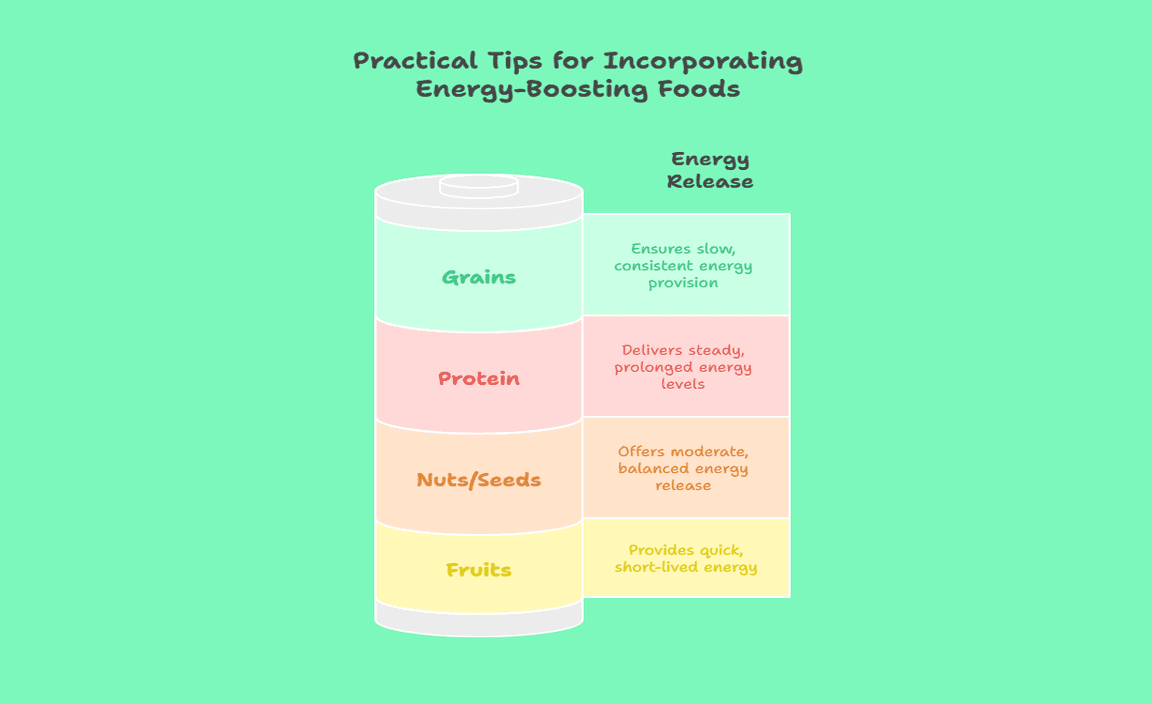 Practical Tips for Incorporating Energy-Boosting Foods