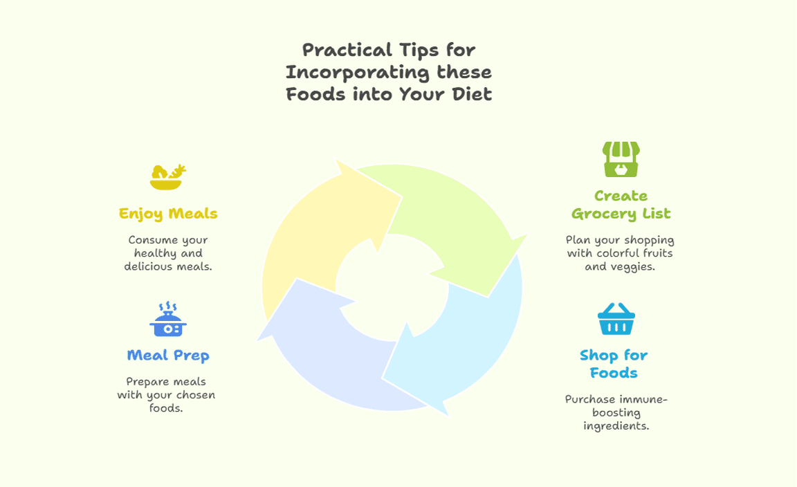 Practical Tips for Incorporating These Foods into Your Diet