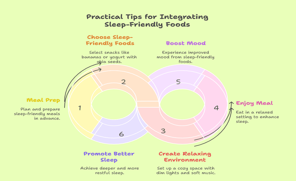 Practical Tips for Integrating Sleep-Friendly Foods
