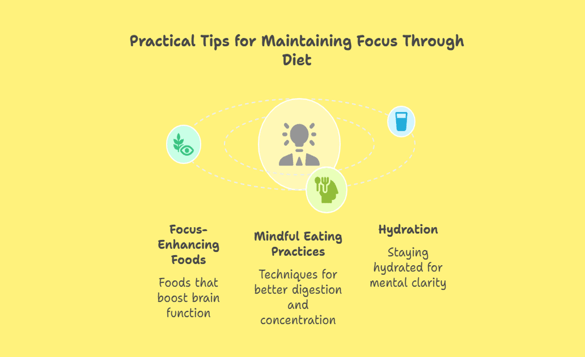 Practical Tips for Maintaining Focus Through Diet
