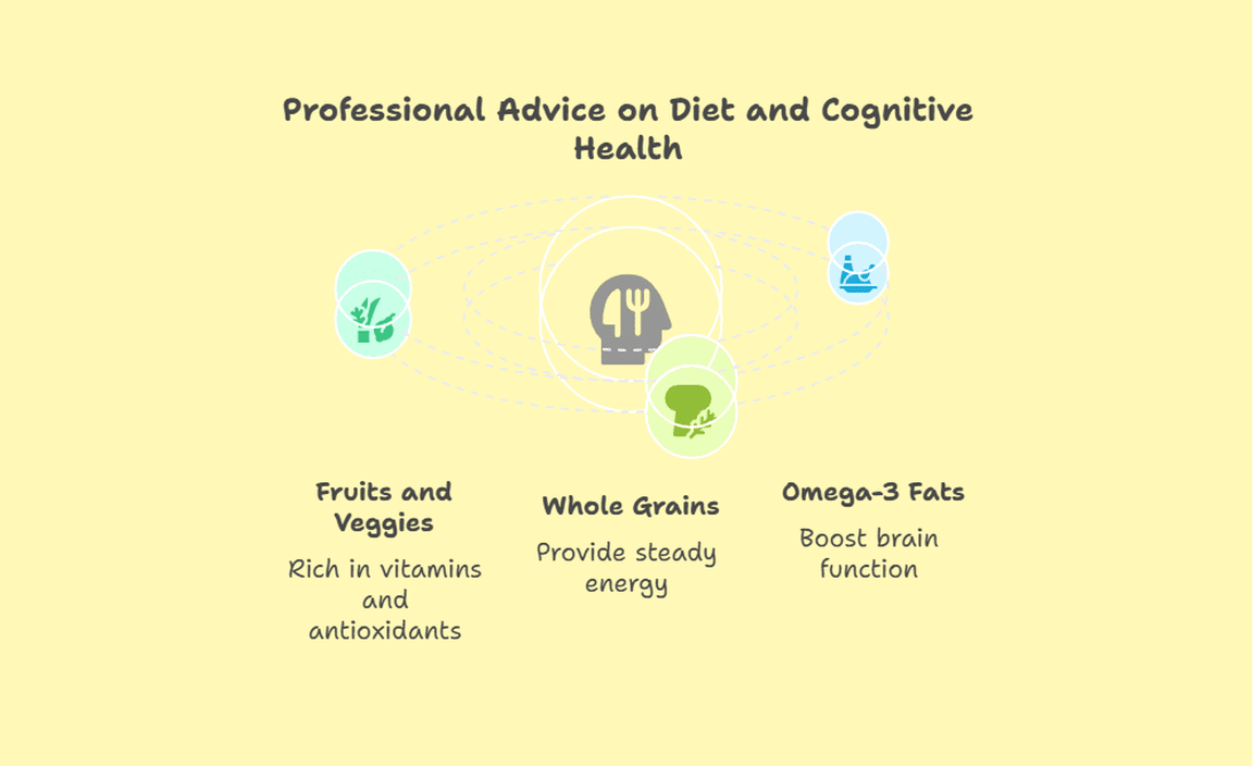 Professional Advice on Diet and Cognitive Health