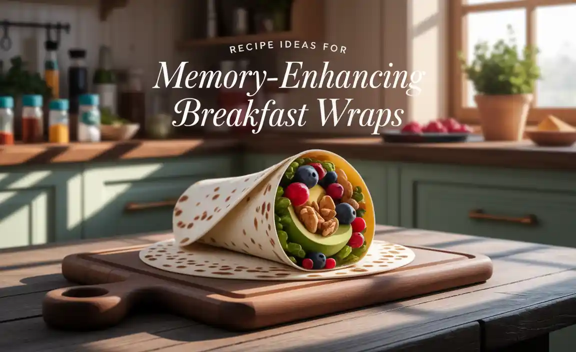 Recipe Ideas for Memory-Enhancing Breakfast Wraps