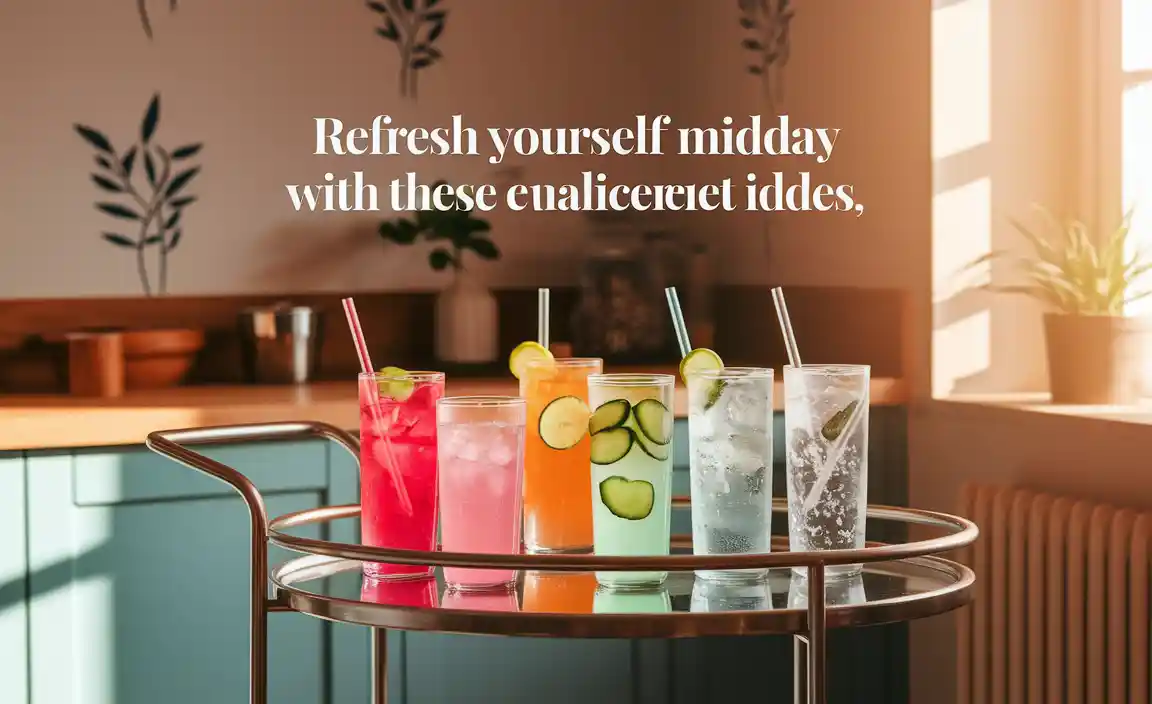 Refreshing Drinks For Midday Emotional Reset Ideas