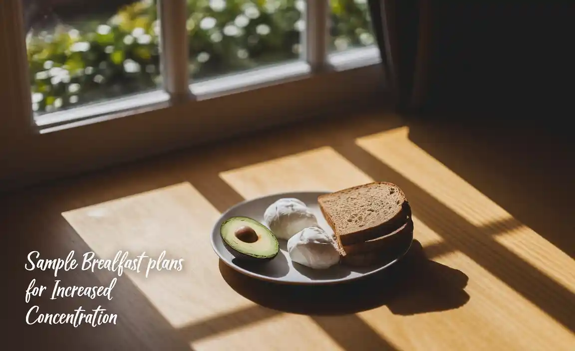 Sample Breakfast Plans for Increased Concentration