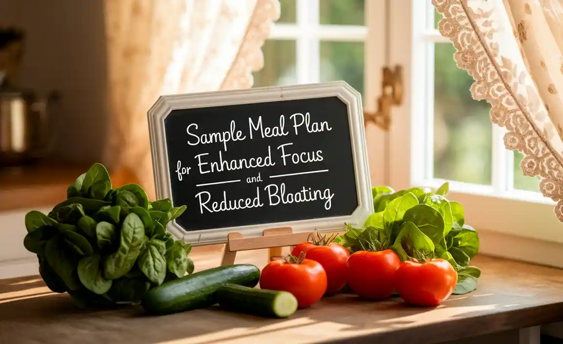Sample Meal Plan for Enhanced Focus and Reduced Bloating