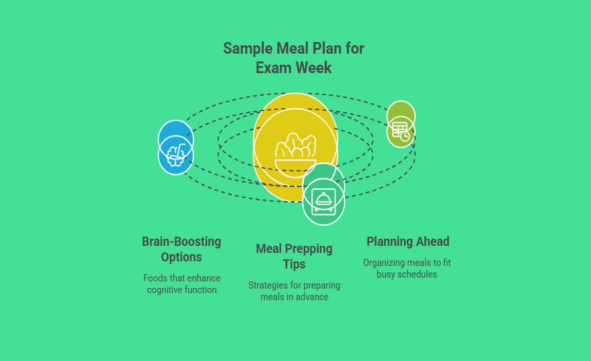 Sample Meal Plan for Exam Week