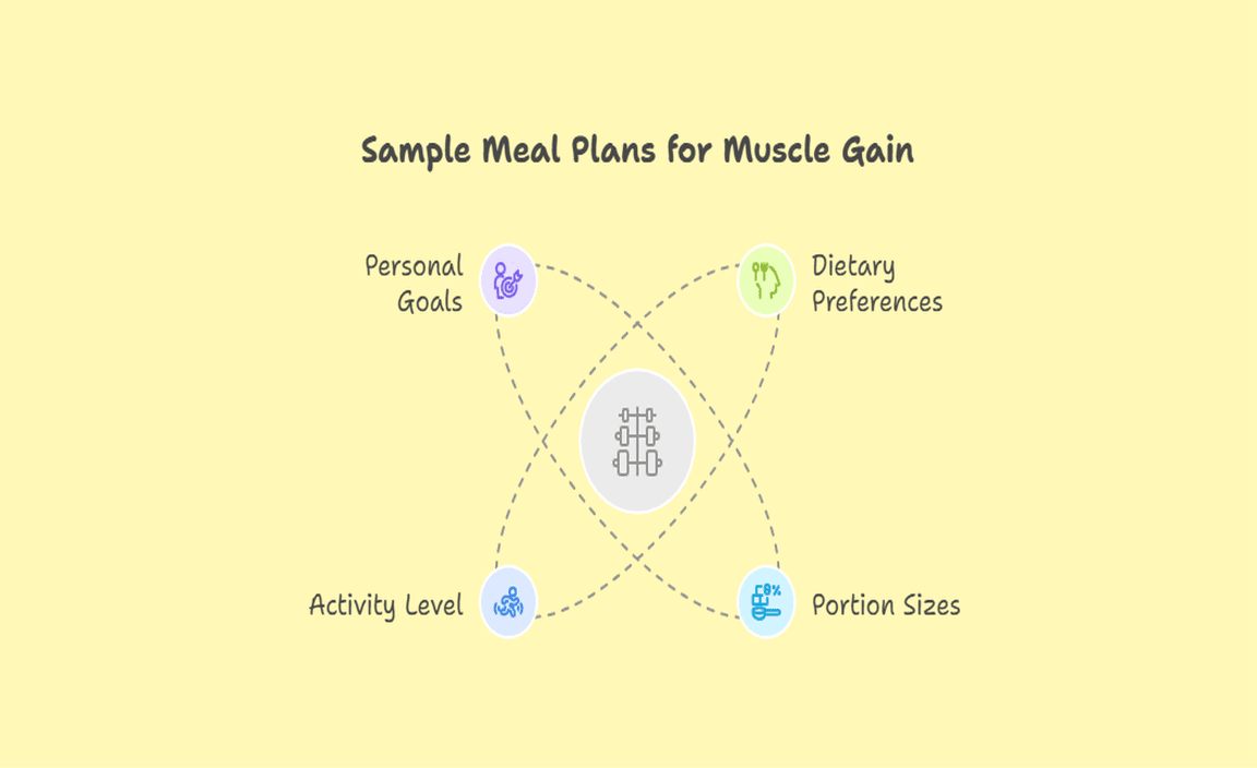 Sample Meal Plans for Muscle Gain