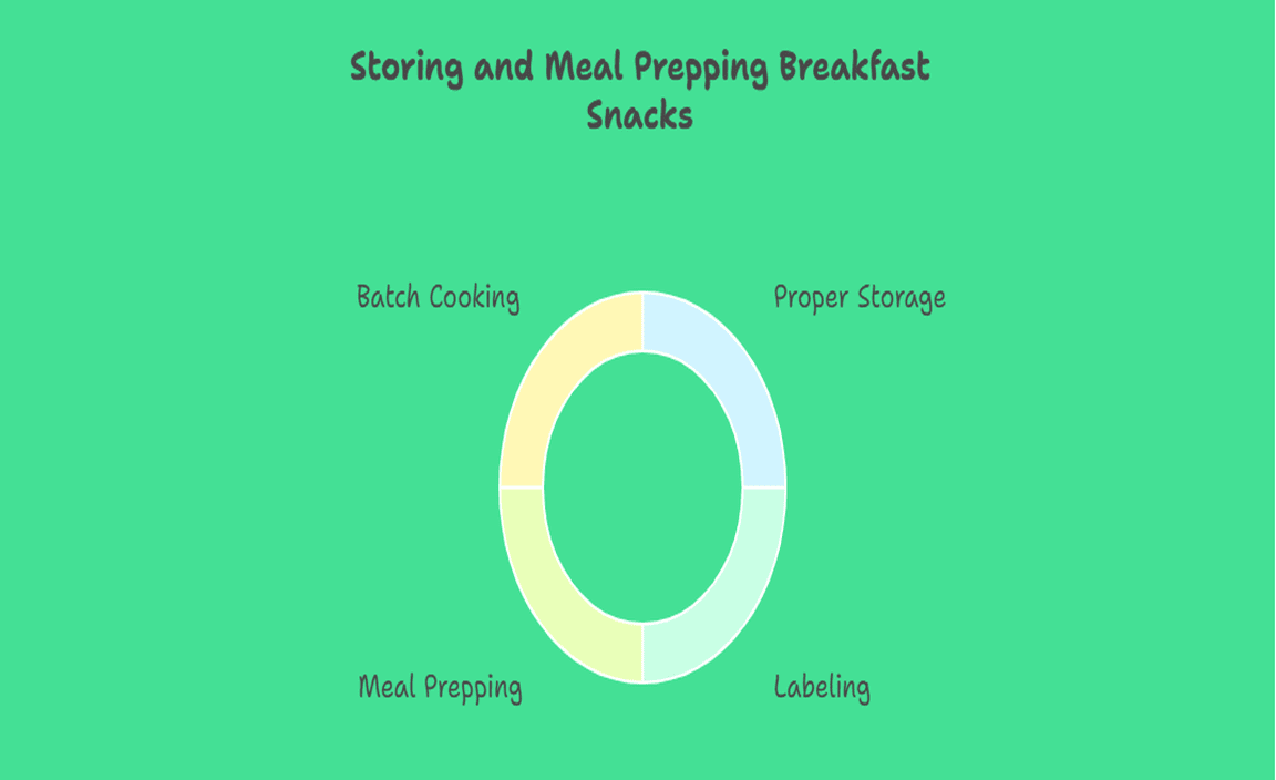 Storing and Meal Prepping Breakfast Snacks