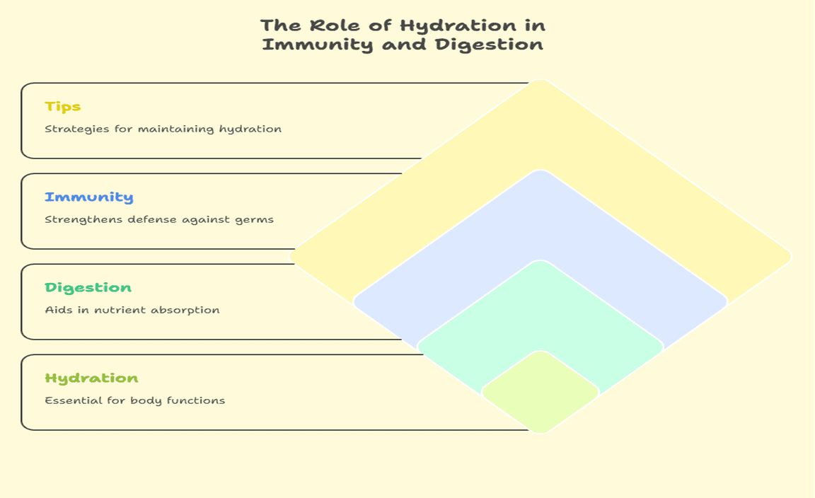 The Role of Hydration in Immunity and Digestion
