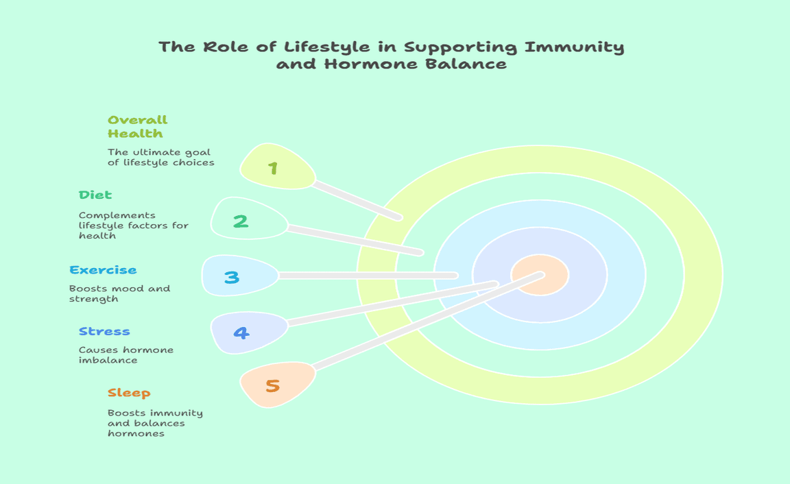 The Role of Lifestyle in Supporting Immunity and Hormone Balance