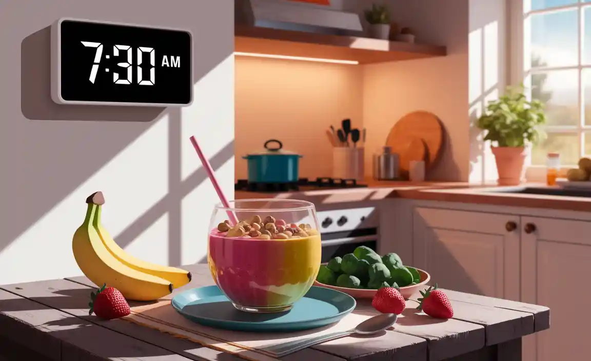 Timing and Frequency of Breakfast Shakes
