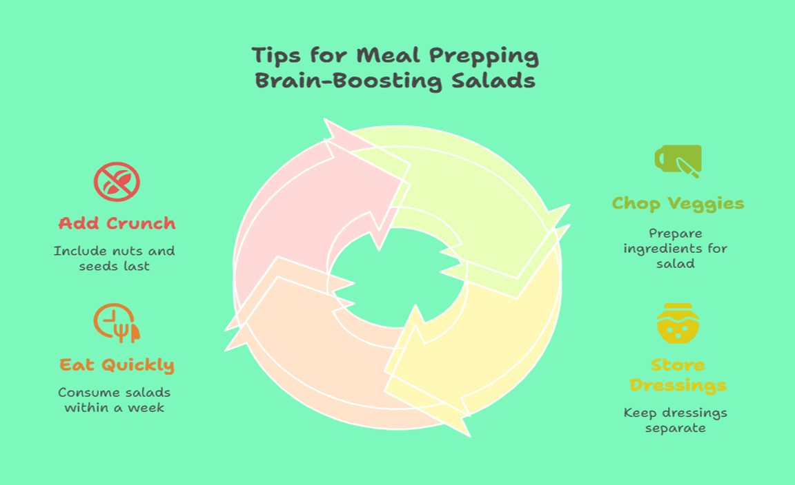 Tips for Meal Prepping Brain-Boosting Salads