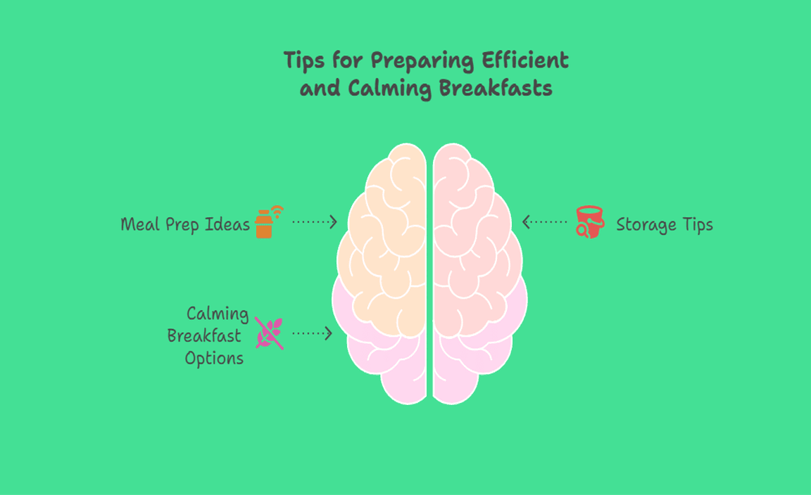 Tips for Preparing Efficient and Calming Breakfasts