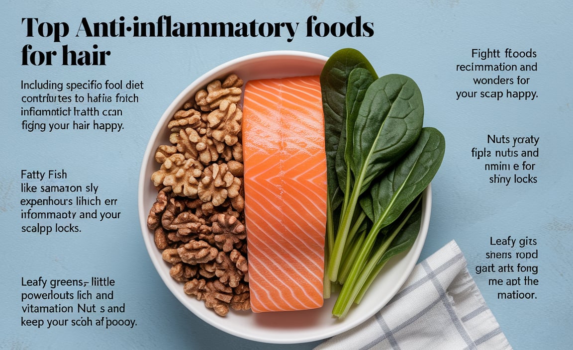 Top Anti-Inflammatory Foods for Hair
