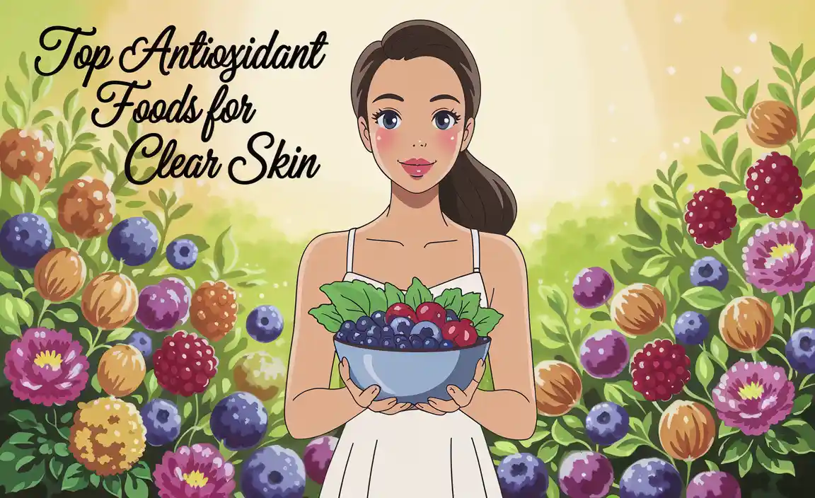 Top Antioxidant Foods for Clear Skin