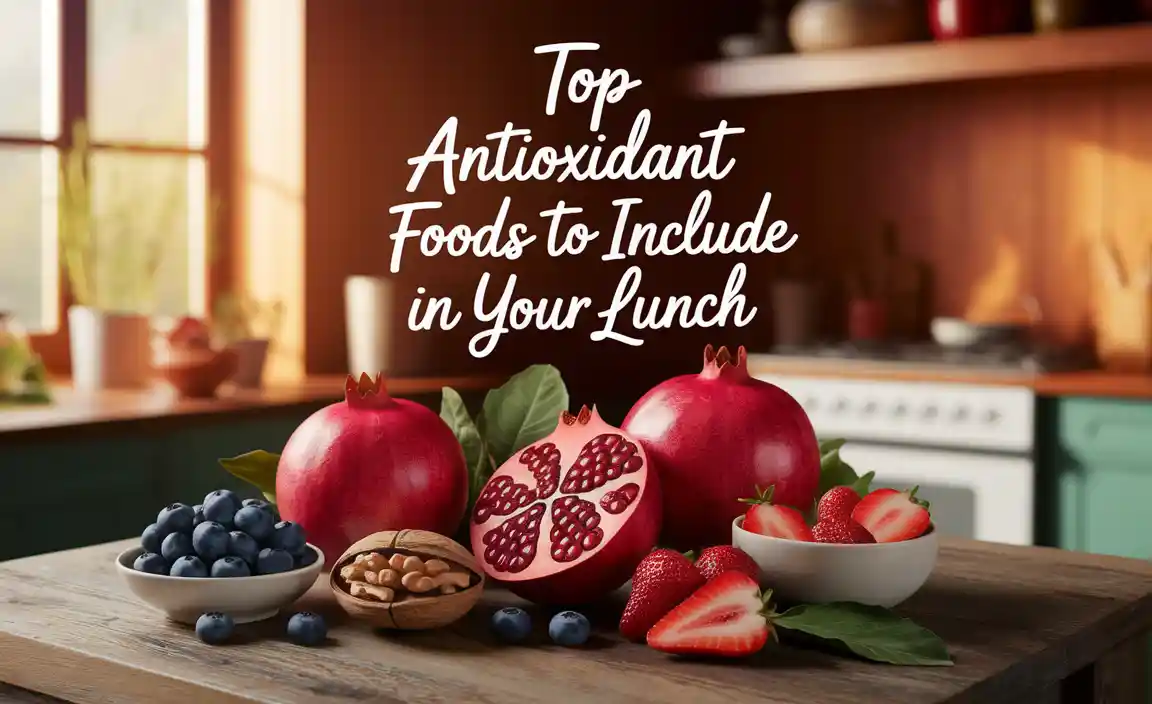 Top Antioxidant Foods to Include in Your Lunch