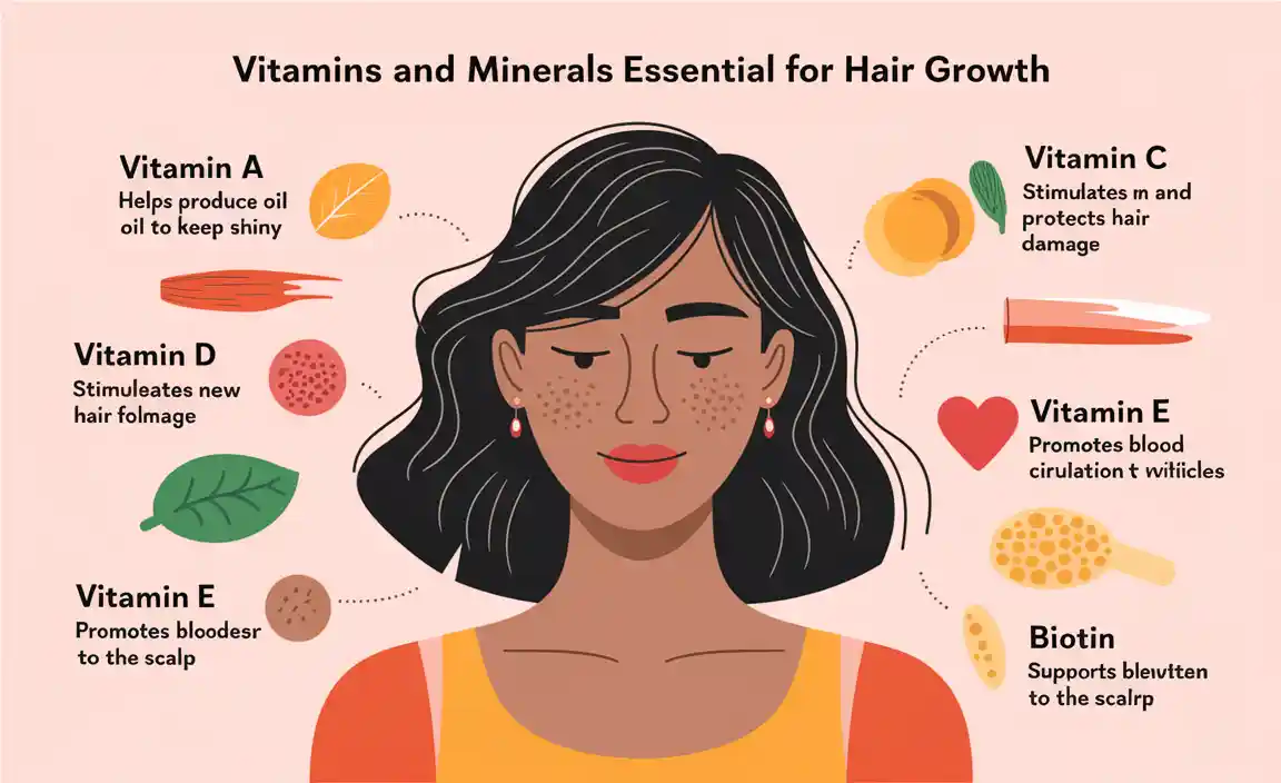 Vitamins and Minerals Essential for Hair Growth