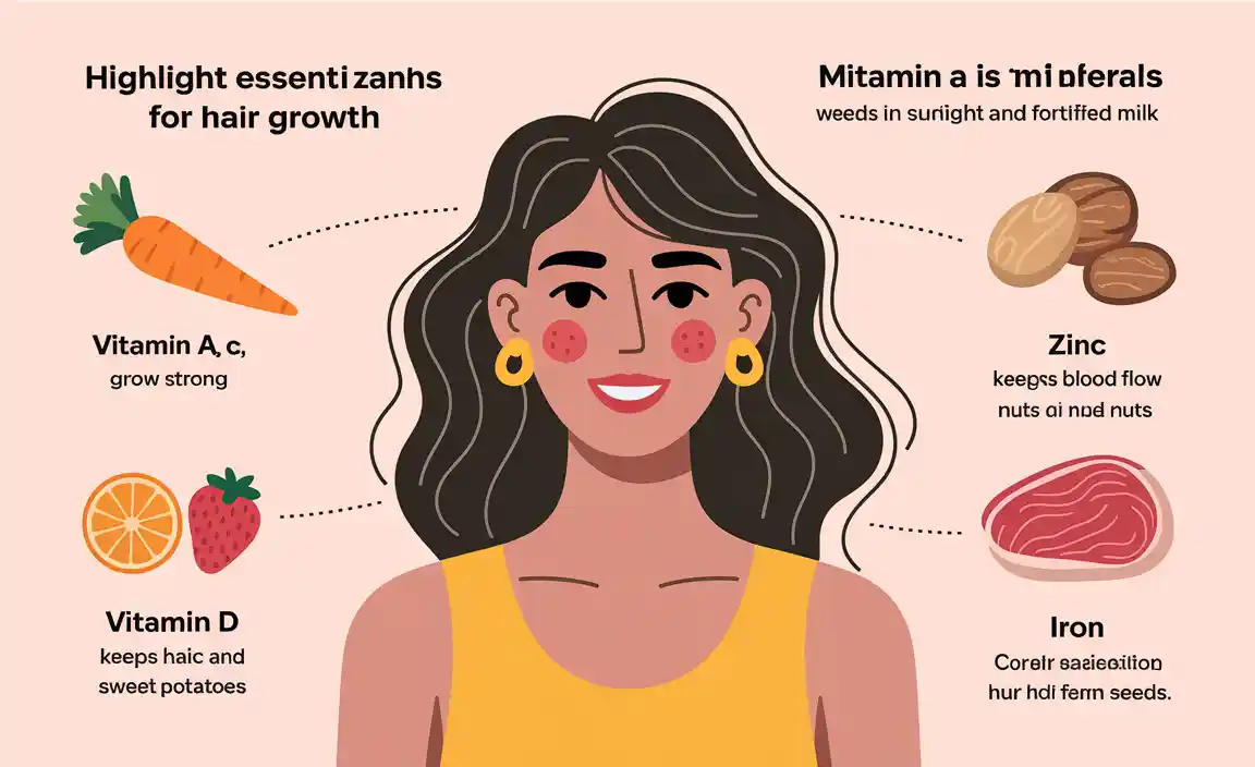 Vitamins and Minerals for Hair Growth