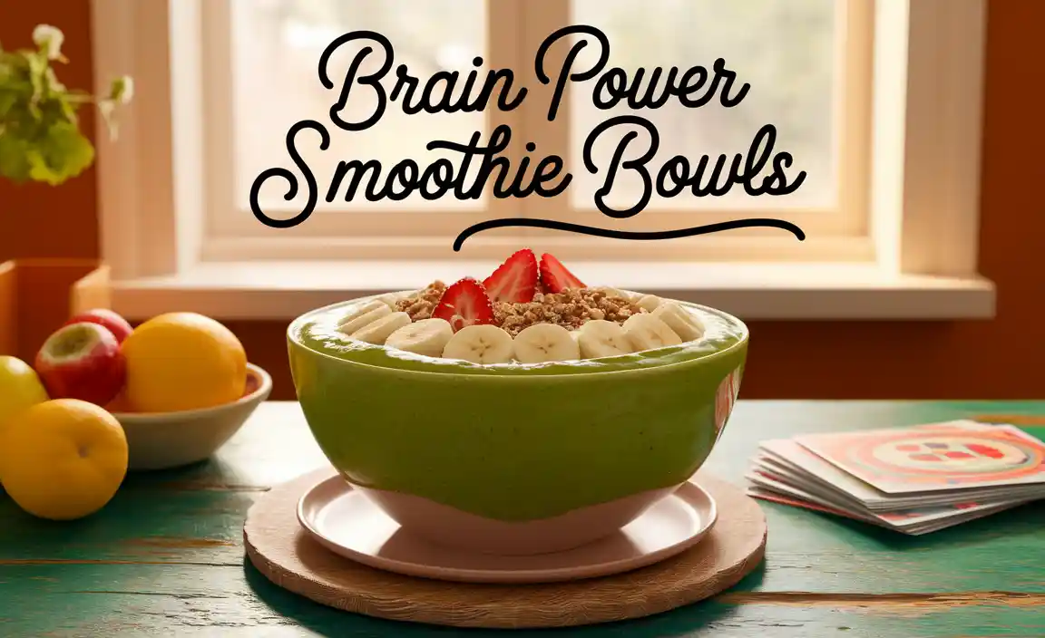What Are Brain Power Smoothie Bowls