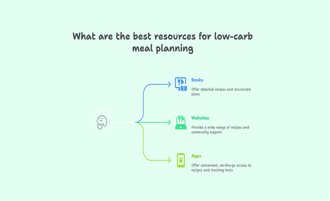 What are the best resources for low-carb meal planning
