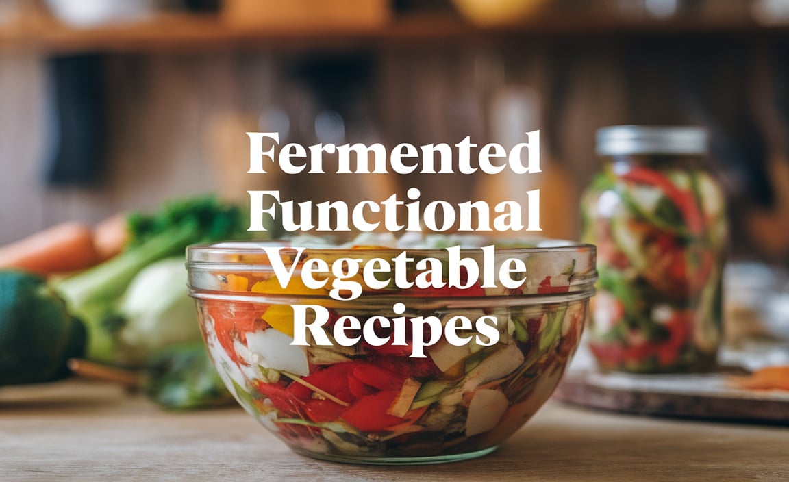 Fermented Functional Vegetable Recipes