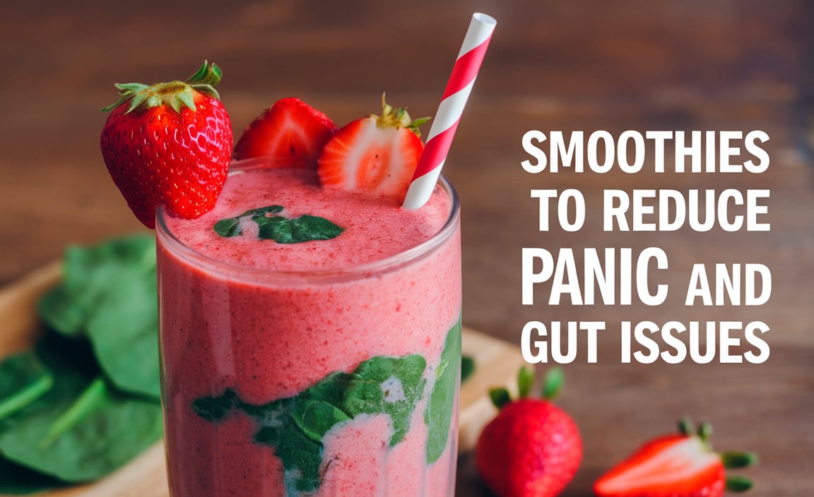 Smoothies To Reduce Panic And Gut Issues