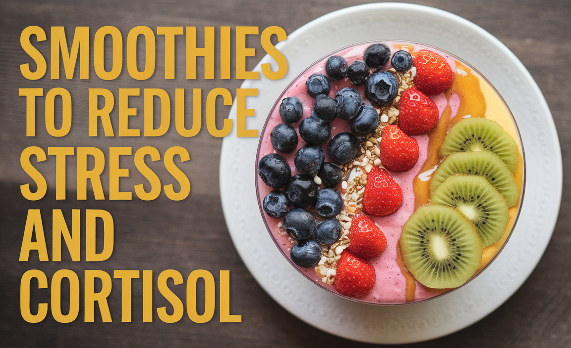 Smoothies To Reduce Stress And Cortisol