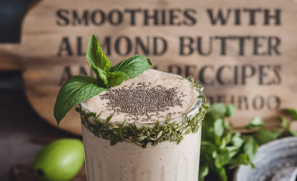 Smoothies With Almond Butter And Herbs Recipes