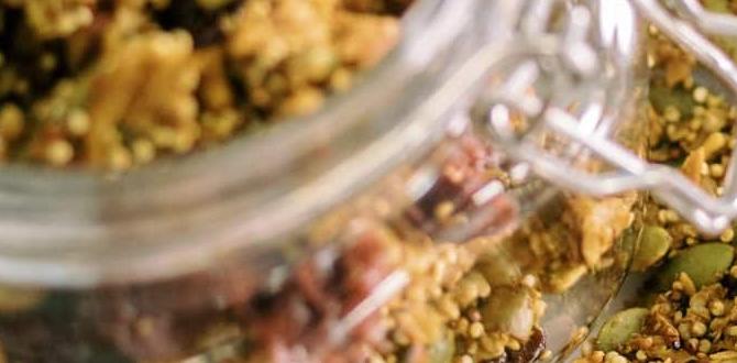 functional granola with pumpkin seeds and dried cherries functional granola with pumpkin seeds and dried cherries