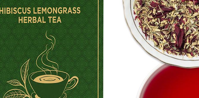 functional herbal infusions with hibiscus and lemongrass