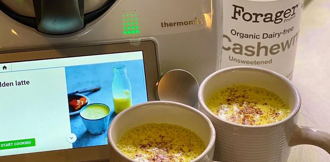 functional iced herbal latte with turmeric, ginger, and coconut milk