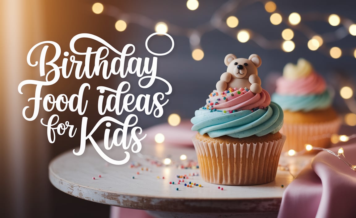 Birthday Food Ideas For Kids