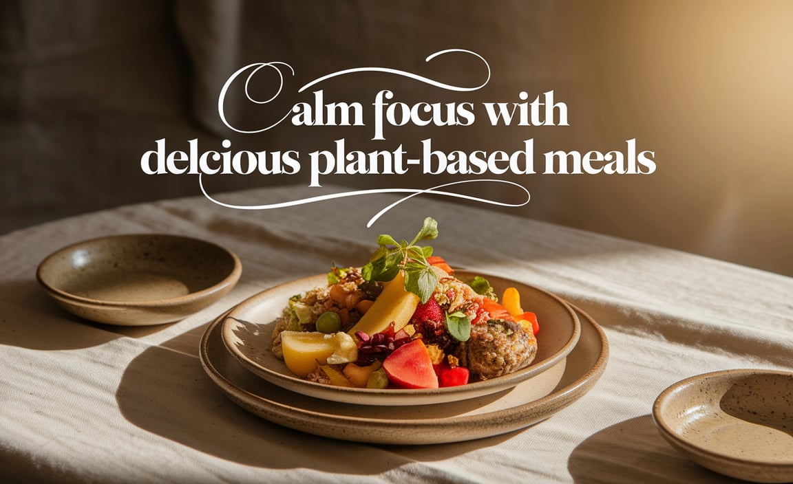 Calm Focus With Delicious Plant-Based Meals