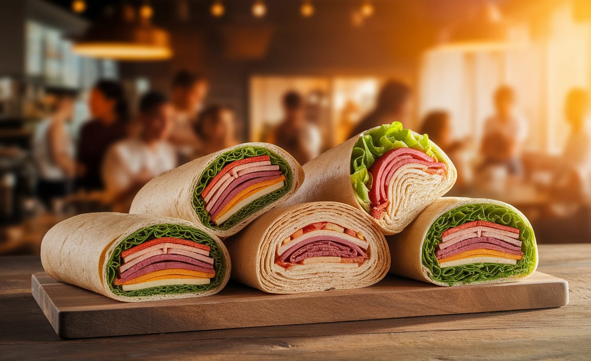 Creative Sandwiches & Wraps