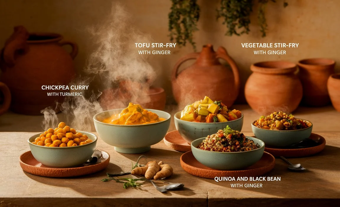 Dinner Dishes to Try with Turmeric and Ginger
