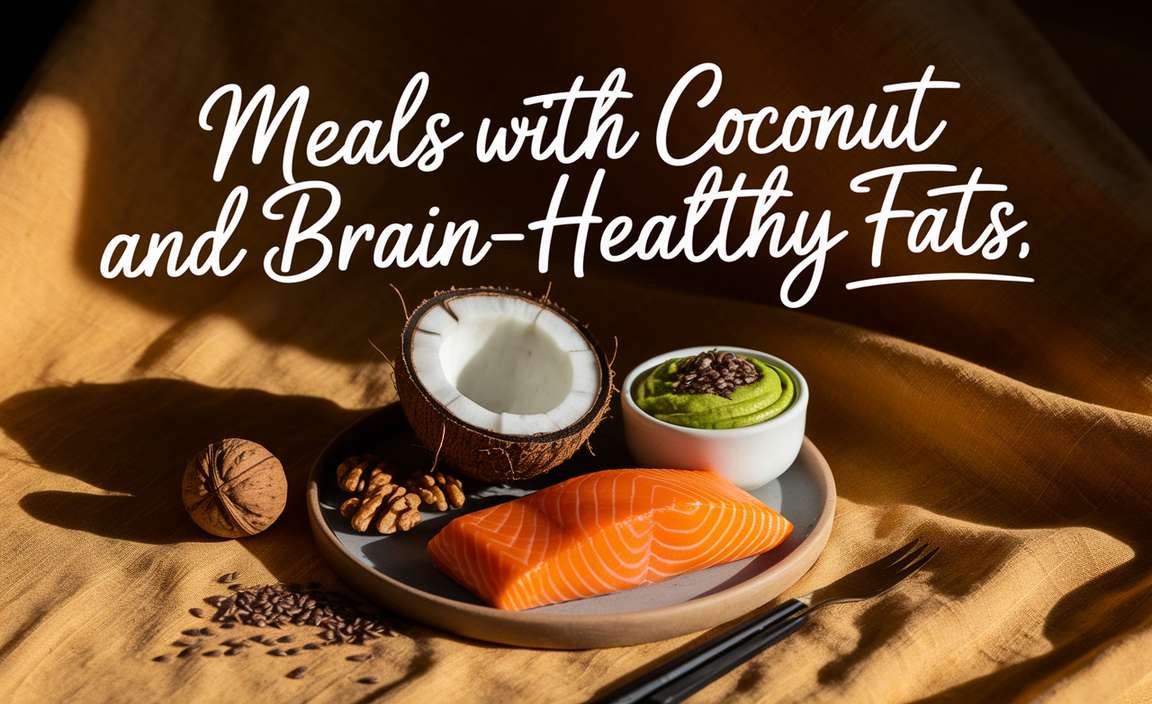 Meals With Coconut And Brain-Healthy Fats