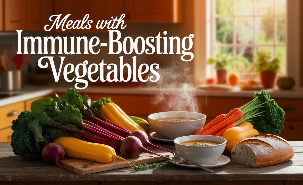 Meals With Immune-Boosting Vegetables