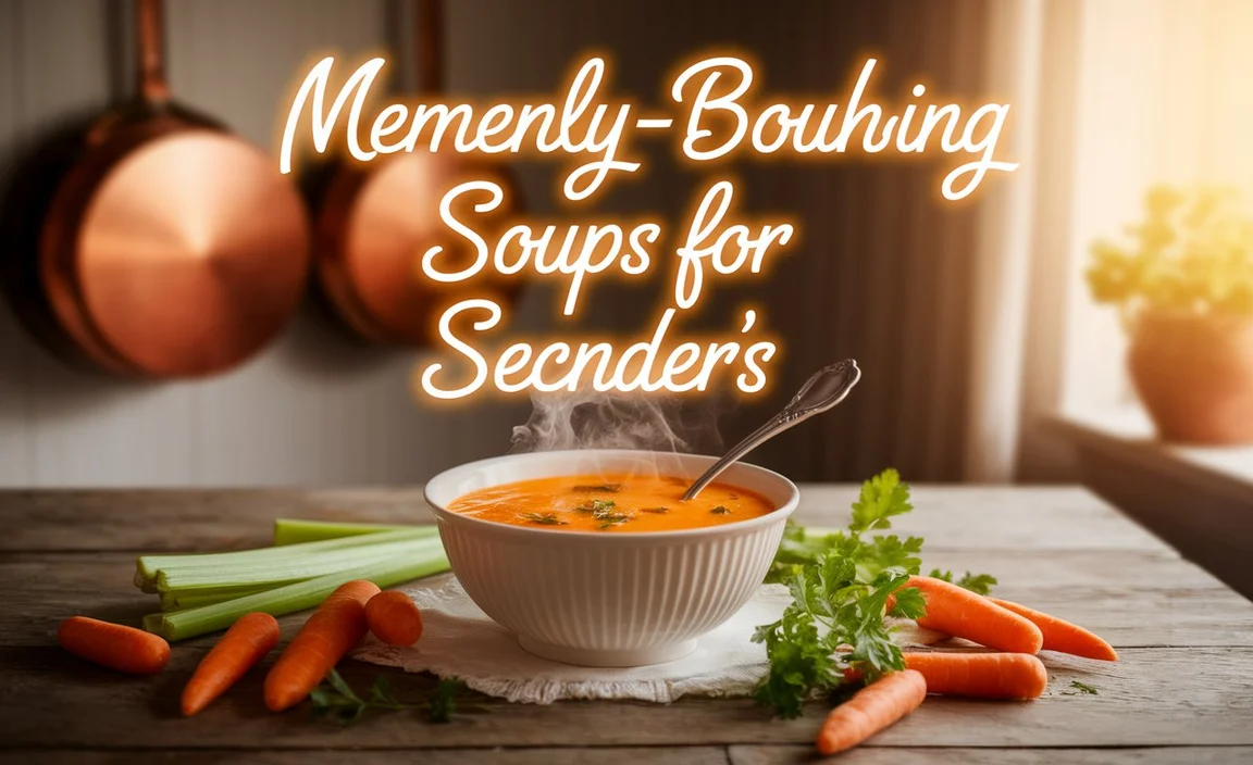 Memory-Boosting Soups For Seniors