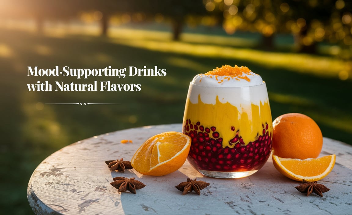 Mood-Supporting Drinks With Natural Flavors