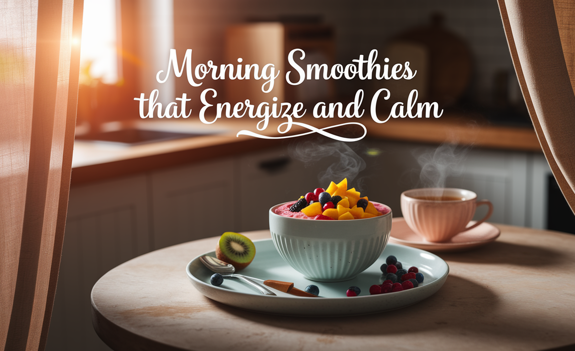 Morning Smoothies That Energize And Calm
