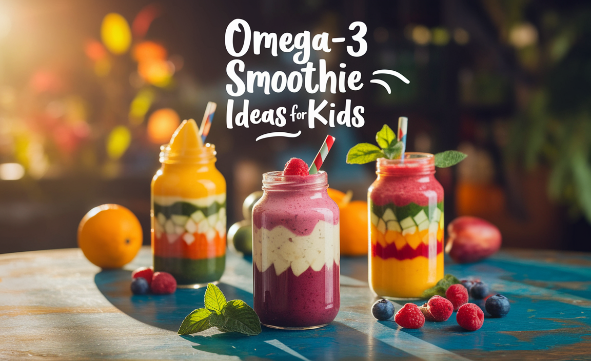 Omega-3 Smoothie Ideas For Kids
