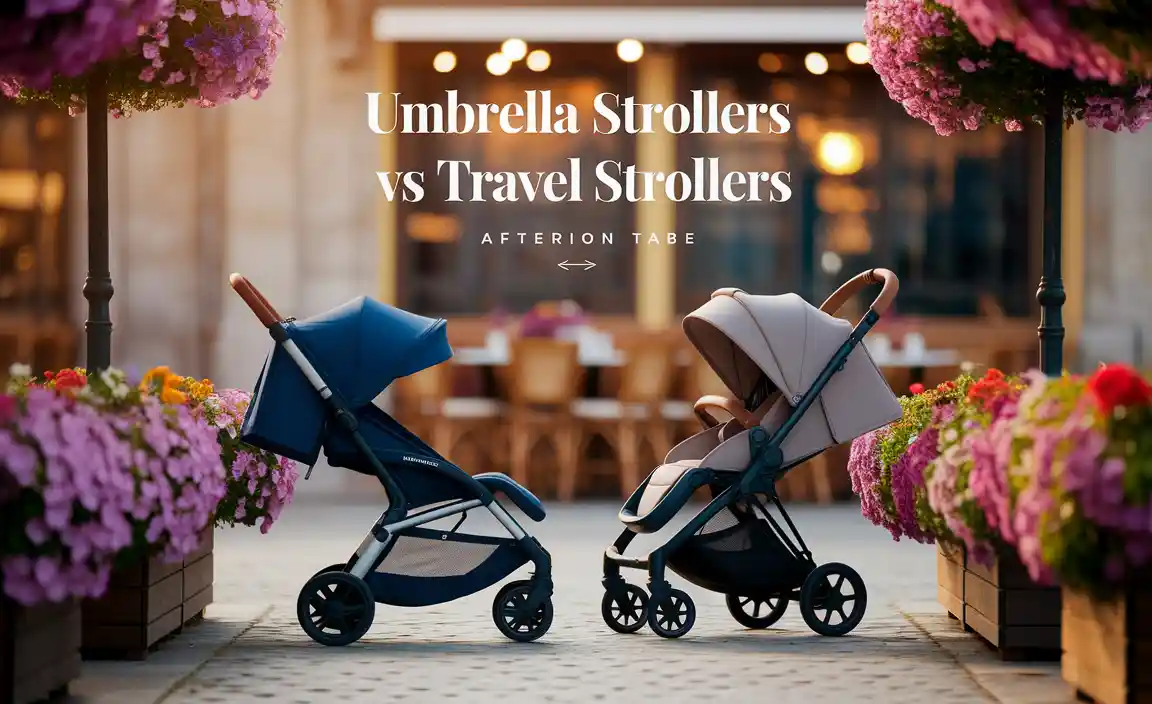 Umbrella Strollers vs Travel Strollers