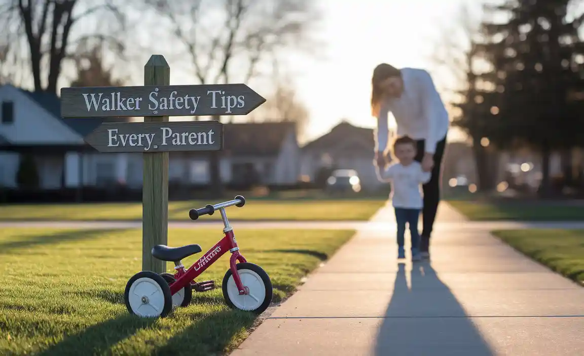 Walker Safety Tips Every Parent