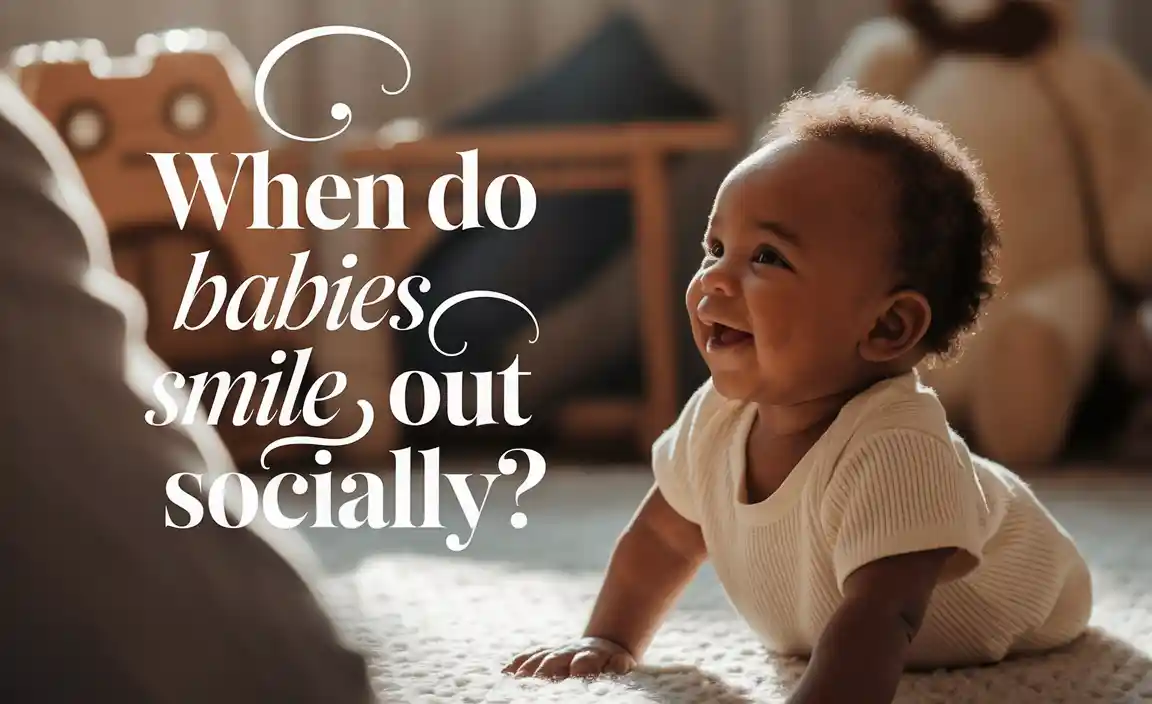 When Do Babies Smile Socially