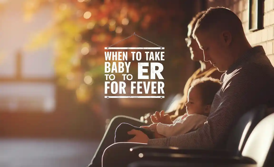 When to Take Baby to ER for Fever